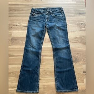 MEK Nagoya Dark Blue Women's Flare Jeans 29W 34L